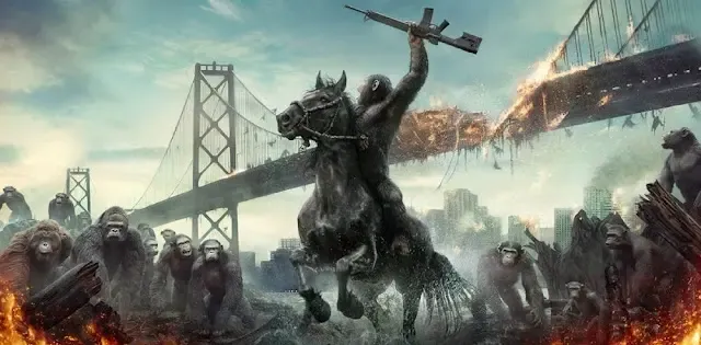 مراجعة فيلم War for the Planet of the Apes.. القردة تصطدم مع البشر في حربٍ قاتلة فيلم-War-for-the-Planet-of-the-Apes-2017