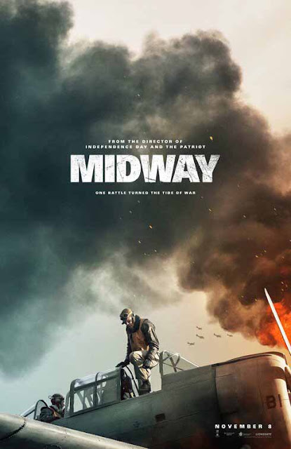 لمحبي أفلام الأكشن والحروب، يجب أن تشاهد فيلم Midway poster بوستر